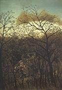Henri Rousseau The Rendezvous in the Forest oil painting on canvas